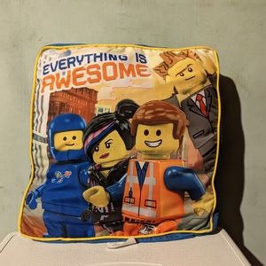 Lego character pillow